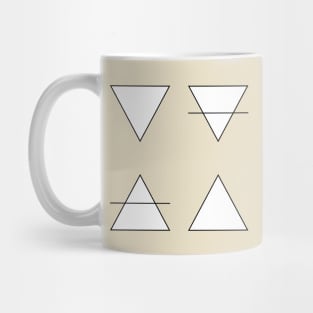 Minimal Pagan Elements Mug